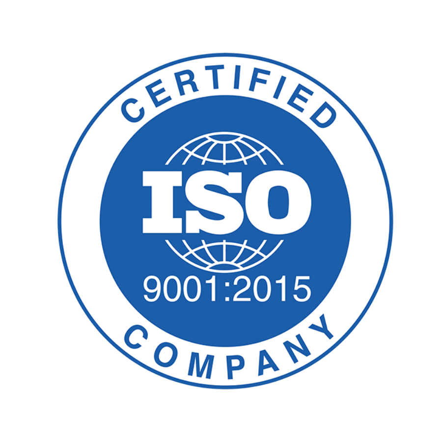 ISO 9001:2015 Certified Company